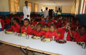 van dijk flora, Afriflora Sher and Van Dijk Flora/ Dutch Flower Foundation join forces and start School Milk Project in Ethiopia