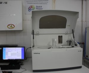 Sher Hospital donation and services enhancement, Dutch Flower Foundation donates laboratory machine to Sher Ethiopia Hospital